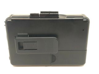 Vintage Black Sony Walkman Wm - F2015 Portable Radio Cassette Player - B439