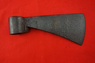 Antique 18th Century French Indian Fur Trade Tomahawk Axe Proof Mark PJ PAI 2