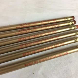 Vintage Bucyrus Erie Pencils Mining Heavy Machinery Cat Dealership Evansville IN 2