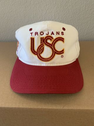 Vintage 1990’s Usc Trojans Snapback Hat