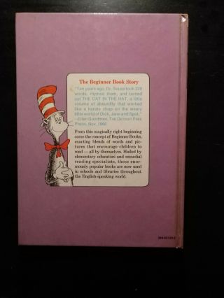 Vintage 1975 DR.  SEUSS BEGINNER BOOKS Oh,  The ThinksYouCan Think HARDCOVER GC 2