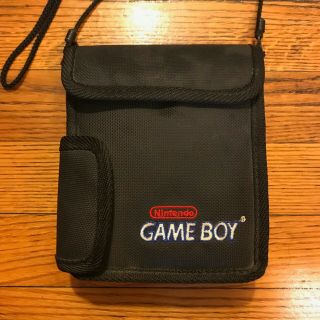 Black Vintage Nintendo Gameboy System Carrying Case Gameboy Color/advance/pocket