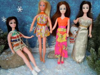 Vintage Dawn Dolls And Friends,  Clothing,  Shoes,  Etc.