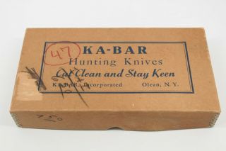 Ka - Bar Hunting Knives Vintage Storage Box,  Usa,  Nr