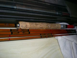 Recently Refinished Bamboo Fly Rod 9 
