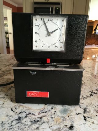 Vintage Lathem Time Recorder Company Punch Time Clock
