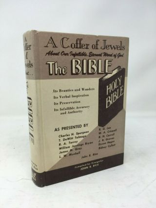 A Coffer Of Jewels About The Bible John R Rice Compilation Theology Hardcover Vi