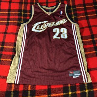 Vintage Cleveland Cavaliers Lebron James Nike Swingman Nba Jersey Kids Youth L
