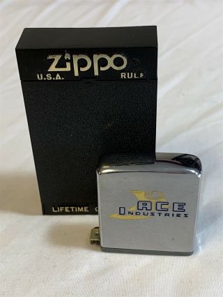 Vintage Zippo Tape Measure Ace Industries