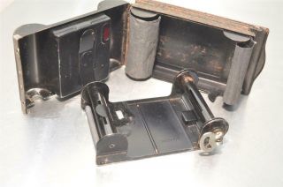 Vintage German Rollex Patent 120 Roll Film Back Holder 6x9 Plate Reflex Camera 3