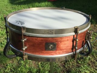 Ludwig 1930s Pioneer 5 X 14 " Snare Drum Antique Vintage