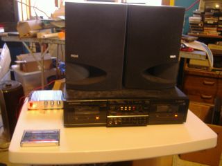 Pioneer Ct - 1380wr Dual Stereo Cassette Deck - Vintage,