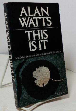 This Is It - Essays On Zen & Spiritual Experience By Alan Watts - Vintage V - 904