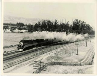 9dd757 Rp 1951 Southern Pacific Railroad 4 - 8 - 4 Loco 4451 Lick Branch San Jose