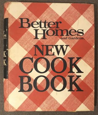 Vintage Better Homes And Gardens Cookbook 1972 Fifth Printing 5 Ring Binder