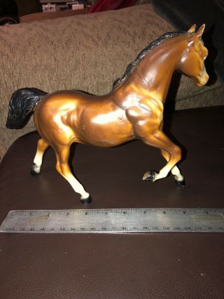 Vintage Traditional Breyer Horse Black Stallion 12”