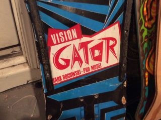 1984 Vision Mark “gator” Rogowski Vintage Skateboard