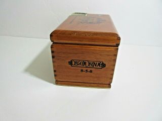 Wooden Cigar Box Aturo Flor Fina 8 - 5 - 8 Imported Dominican Republic 3