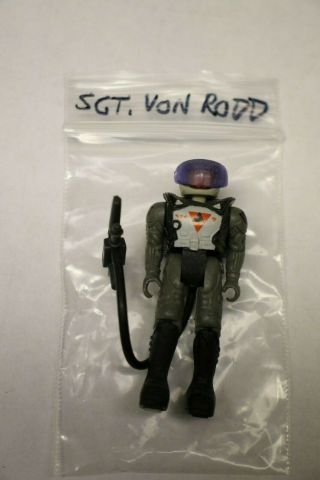 Sgt.  Von Rodd - Complete With Rare Visor & Gun - Vintage Starcom