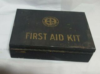 Vintage Mine Safety Appliances Co First Aid Kit 16 Unit Type D Pittsburgh Pa.