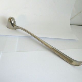 Vintage Silver Plate Candle Snuffer - 9.  75 Inches Long