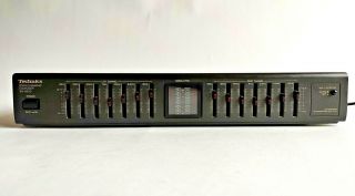 Vintage Technics Sh - Ge50 Stereo Graphics Equalizer A Classic