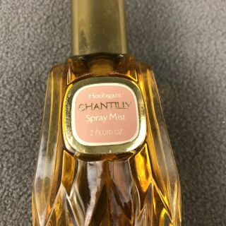 Houbigant CHANTILLY Eau de Parfum Spray Mist 2 FL OZ Vintage Glass Bottle 3