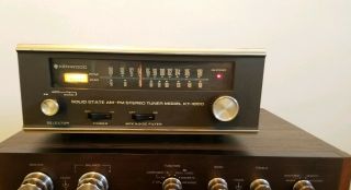Vintage Kenwood Kt - 1000 Solid State Stereo Tuner☆works☆