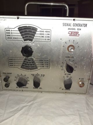 Vintage Eico Model 324 Signal Generator