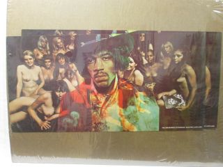 Jimi Hendrix Guitarist Rock Vintage Poster 1970 