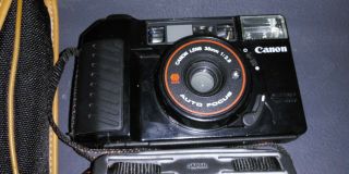 Vintage Canon Sure Shot Af35m Ii Autoboy 38mm F2.  8 35mm Point Shoot Film Camera