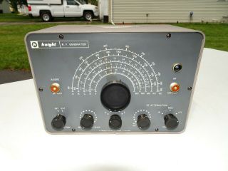 Vintage Knight - Kit Rf Signal Generator Allied Radio