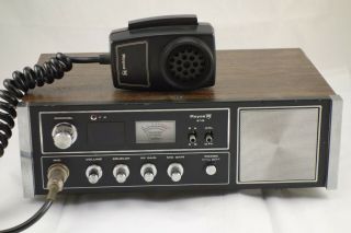 Vintage Royce 619 Cb Radio Base Station 40 Channel Mic B
