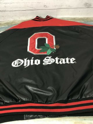 Ohio State University Buckeyes OSU Steve & Barry Jacket Sz XL Vintage 85 - 09 ERA 2