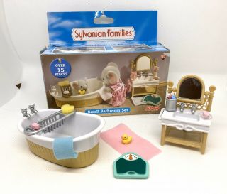 Sylvanian Families - Bathroom Furniture Set In