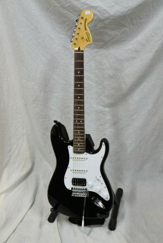 Squier By Fender Vintage Modified Stratocaster Hss Black Electric Guitar