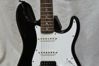 Squier by Fender Vintage Modified Stratocaster HSS Black Electric Guitar 3