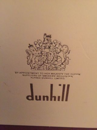 Vintage ALFRED DUNHILL CIGAR BOX Limited Edition. 2