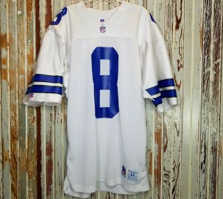 Vtg Troy Aikman Dallas Cowboys Russell Jersey 90 