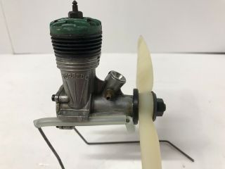 Vintage K &b Torpedo Green Head.  19 Control Line Model Airplane Engine