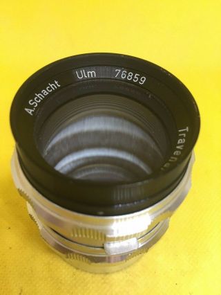 Vintage A Schacht Ulm Travener Lens For Camera 135mm