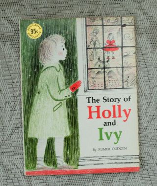 The Story Of Holly And Ivy By Rumer Godden Vintage 1970 Paperback 4th Printing S