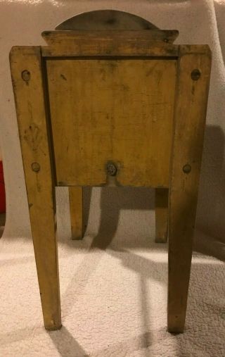 Antique Blanchard Butter Churn Stand Floor Model Concord NH 1880 - 1890 ' s 2