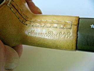 Vintage Estate Iwan Reis Leather Covered BRIAR Pipe (P 46) 3