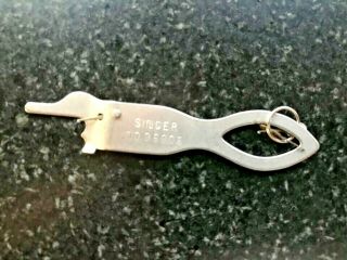 Vintage Singer 36806 Sewing Machine Needle Threader Insertion Tool With Guide