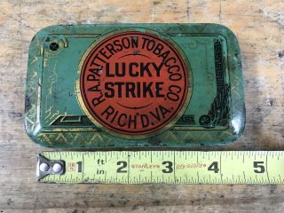 Lucky Strike Tobacco Tin Vintage