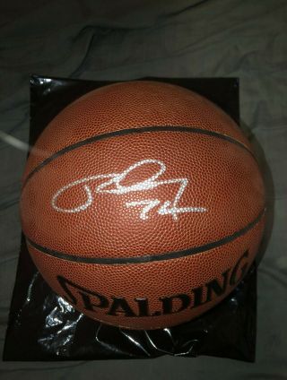 Paul George Signed Official Nba Basketball Young Trece Fanatics Ind Pacers