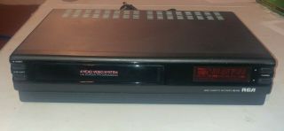 Vintage Rca Video Cassette Recorder Vhs Great
