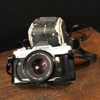 Vintage Camera Canon Ft Ql 35mm Slr Film Camera Priority Mail