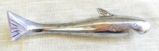 Vintage Cast Aluminum/metal Shark/fish Bottle Opener,  Bar - A - Cuda